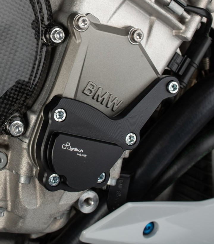 Tampa de pick-up de carbono LighTech do lado direito em preto para BMW S 1000 R (13-20), S 1000 RR (09-22)