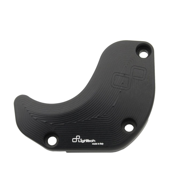 Tampa de pick-up de carbono LighTech do lado direito em preto para Yamaha YZF R6 (06-23)