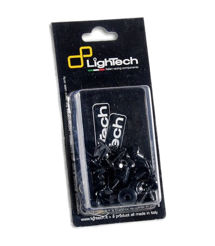 Kit de Tornillería de Carenado LighTech en Negro para Aprilia RSV 4 1000 (09-20), RSV 4 1100 (20)