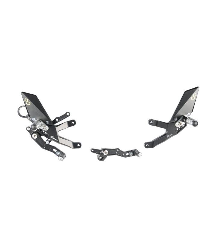 LighTech Adjustable Rearsets for BMW HP4 (15-18), S 1000 R (17-19), S 1000 RR (15-18)