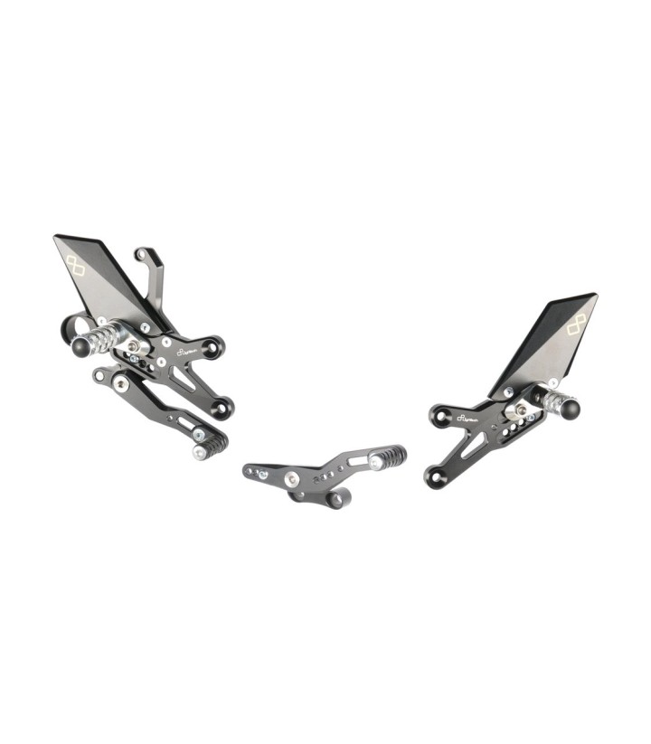 Pedane Regolabili LighTech per Honda CBR 1000 RR (08-19)