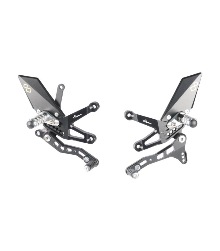 LighTech Adjustable Rearsets for Kawasaki ZX 10 R (16-20)