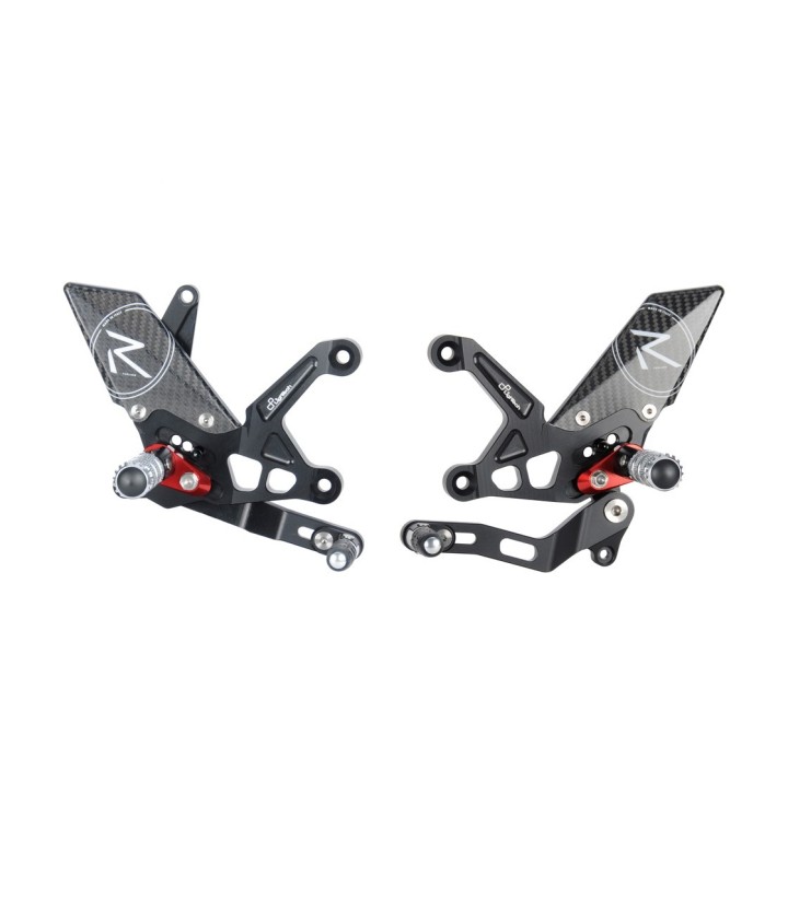 LighTech Adjustable Rearsets for Kawasaki Z 900 (17-25)
