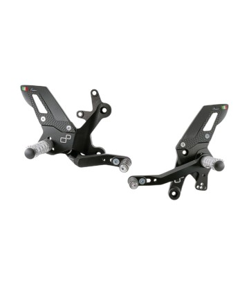 Verstelbare Voetsteunen LighTech voor Kawasaki Ninja 400 (18-23), Ninja 500 (24), Z 400 (18-24), Z 500 (24)