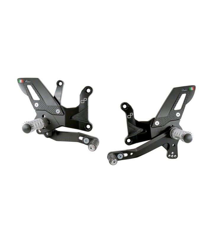 Pedaleiras Reguláveis LighTech para Kawasaki ZX 25 R (23-24), ZX 4 RR (24)