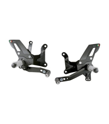Pedane Regolabili LighTech per Kawasaki ZX 25 R (23-24), ZX 4 RR (24)