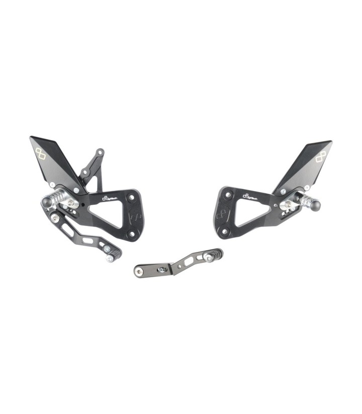 Estriberas Regulables LighTech para Suzuki GSX-R 1000 (17-25)