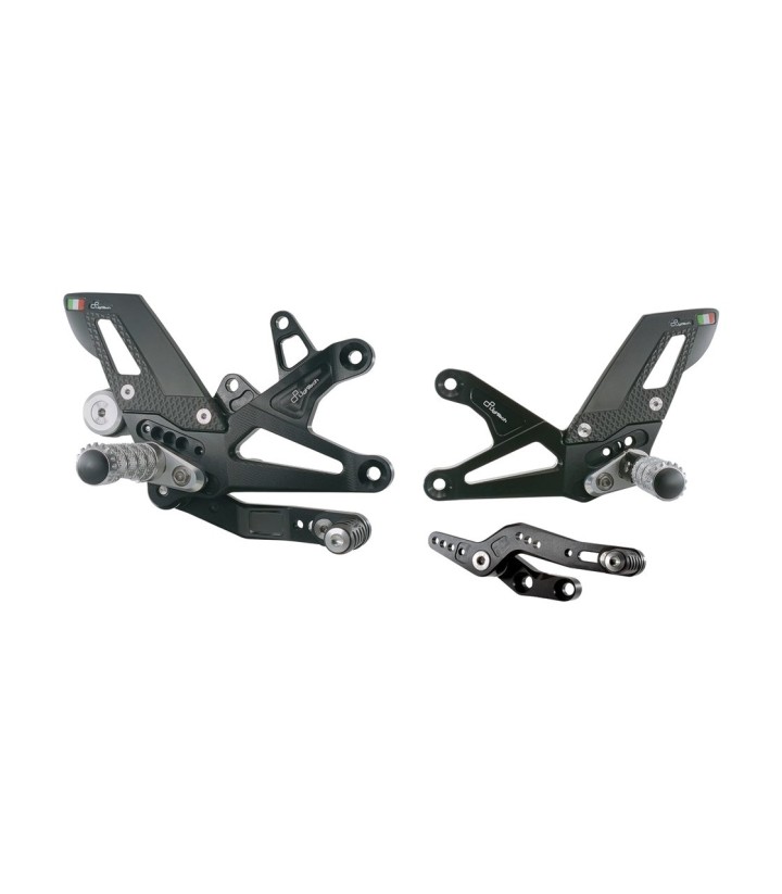 Verstelbare Voetsteunen LighTech voor Triumph Daytona 675 (19-23), Street Triple 765 (17-25)