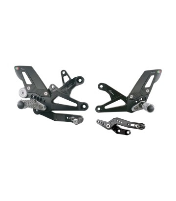 Verstelbare Voetsteunen LighTech voor Triumph Daytona 675 (19-23), Street Triple 765 (17-25)