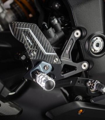 Verstelbare Voetsteunen LighTech voor Triumph Speed Triple 1200 (25)