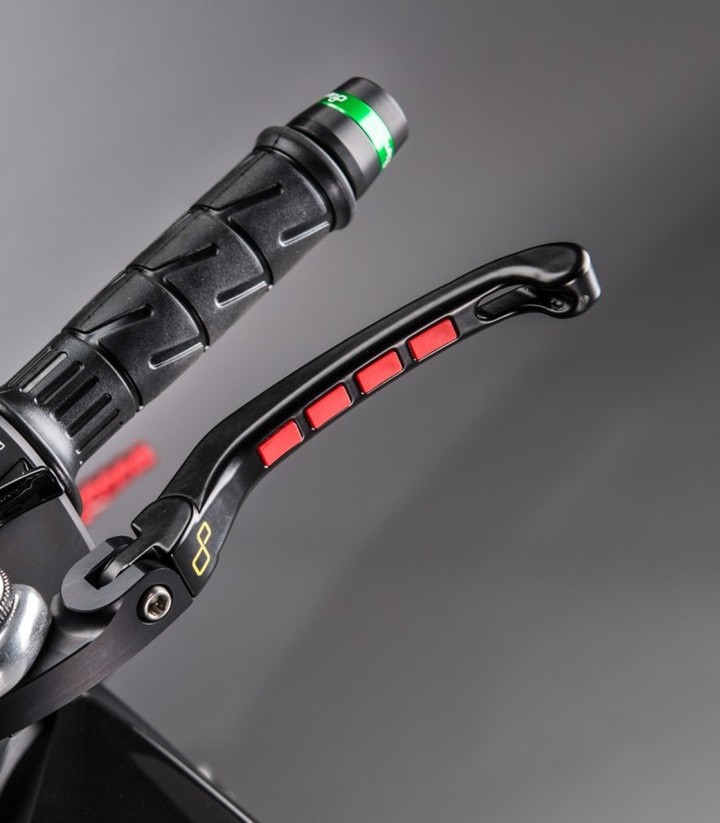 LighTech Lenkerendgewichte Serie 300 in Grün für mehrere Modelle von Kawasaki