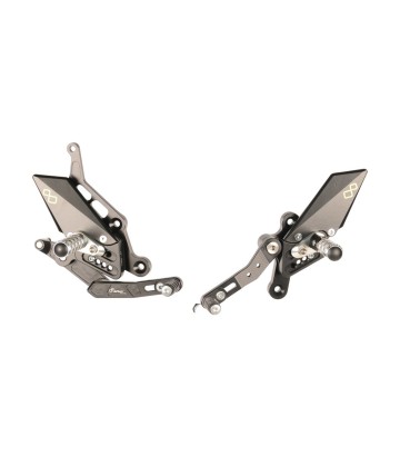 Verstelbare Voetsteunen LighTech voor Yamaha MT 07 (14-25), MT 07 Tracer (16-25)