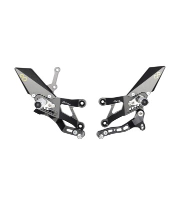 Pedane Regolabili LighTech per Yamaha YZF R3 (15-25)