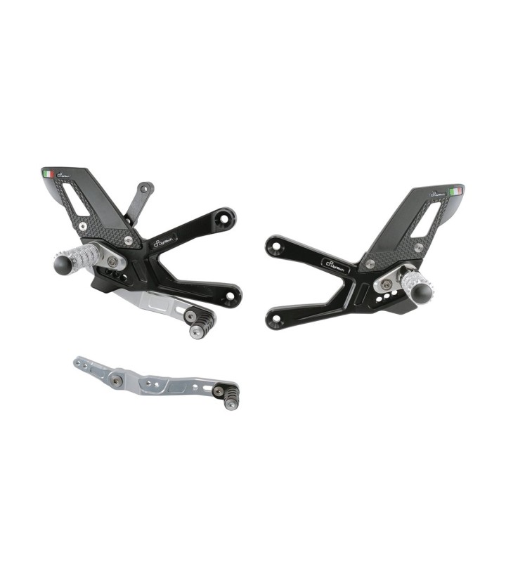 Pedane Regolabili LighTech per Yamaha YZF R1 (15-25)