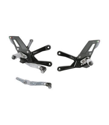 Verstellbare Fußrastenanlage LighTech für Yamaha YZF R1 (15-25)