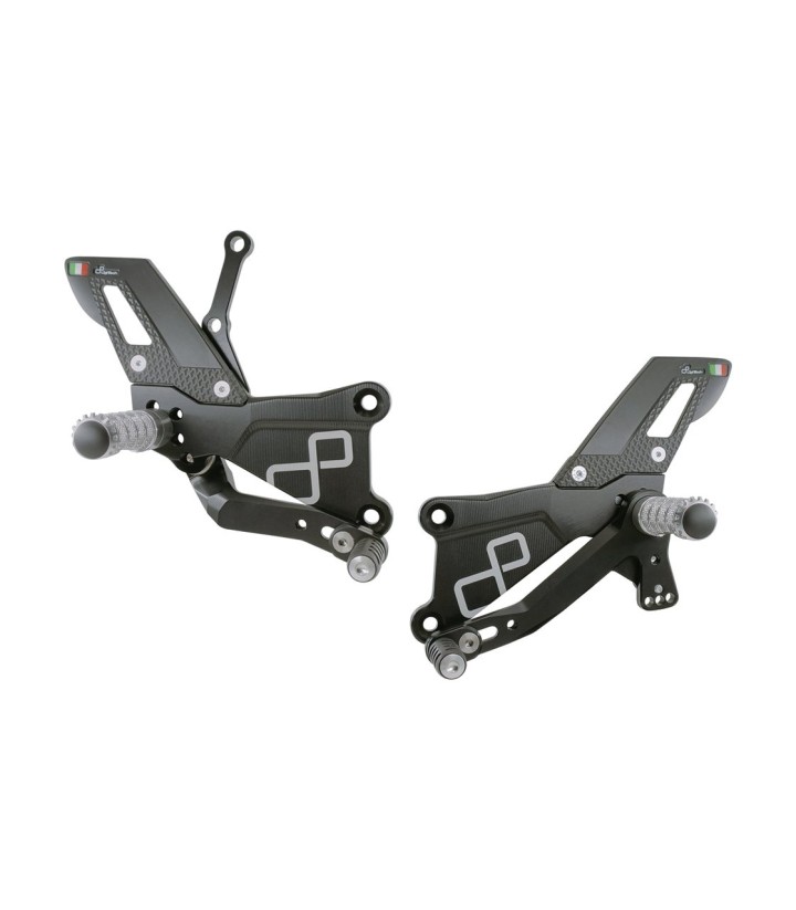 Pedaleiras Reguláveis LighTech para Yamaha YZF R3 (15-25)