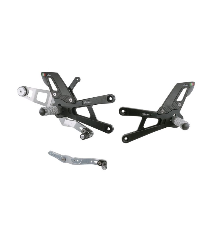 Pedane Regolabili LighTech per Yamaha YZF R1 (15-25)