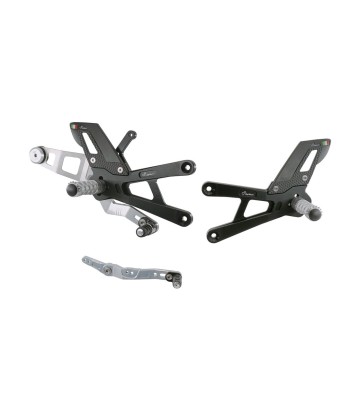 Pedaleiras Reguláveis LighTech para Yamaha YZF R1 (15-25)