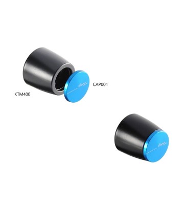 Contrapesos LighTech Serie 400 en Negro para varios modelos de Ducati