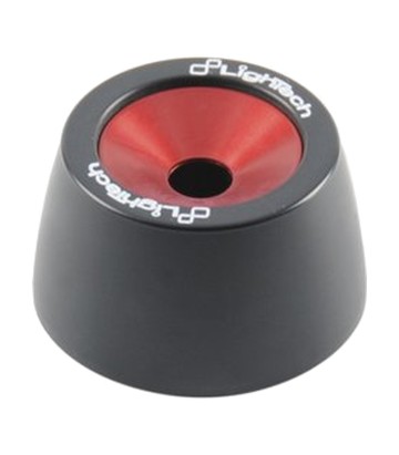 Protezioni perno ruota LighTech posteriori in rosso per Yamaha MT 07 (14-24), R7 (22-24)