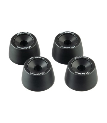 Protections d’axe de roue avant LighTech noires pour Aprilia RSV 4 1100 (23-25), Tuono V4 1100 (22-25)