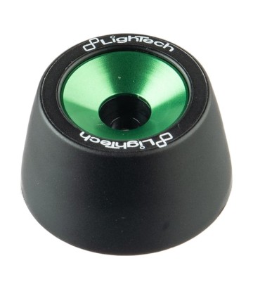LighTech Achsprotektoren in Grün für Kawasaki Z 650 (17-24)
