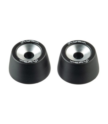Protectores de Eje LighTech en Plata para KTM Super Duke 1290 R (17-24) / 1390 R (24)