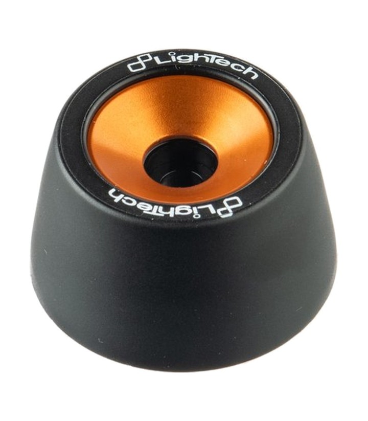 Protections d’axe de roue LighTech orange pour KTM Super Duke 1290 R (17-23)/1390 R (24-25)