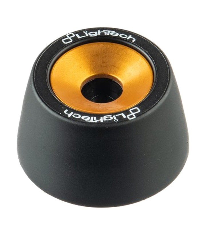 Protectores de Eje LighTech Delanteros y Traseros en Oro para Yamaha TMAX 530 (12-23), TMAX 560 (20-23, 25-26)