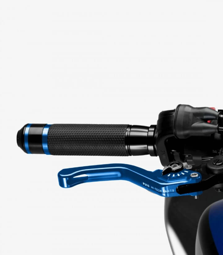 Hebel für Bremse und Kupplung Puig Kurz 3.0 Blau