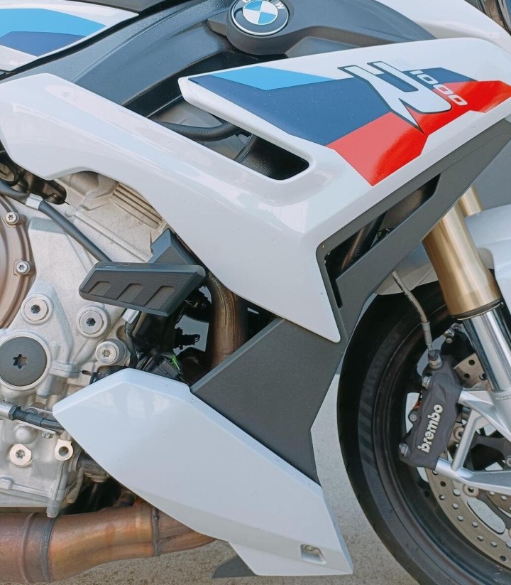 LighTech Sturzpads für die mittlere Position in Kobaltblau für BMW S 1000 R (21-23)