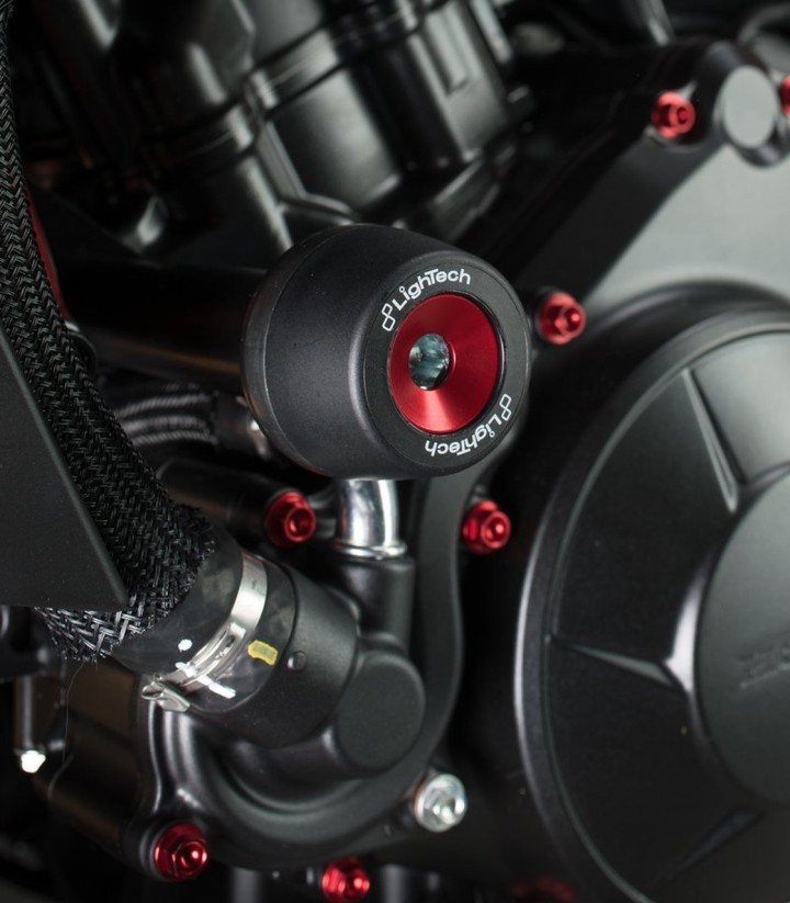 Tamponi paratelaio ammortizzati LighTech con boccola da 10 mm per Honda CB 750 F Hornet (23-24)