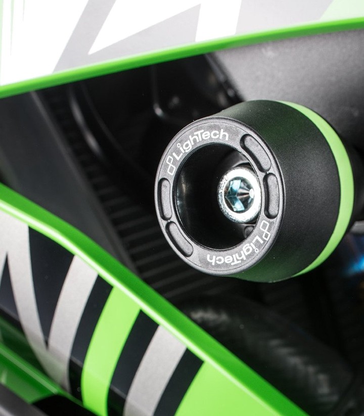 Protetores anti-queda LighTech com casquilho de 10 mm para Kawasaki ZX 10 R (11-25)