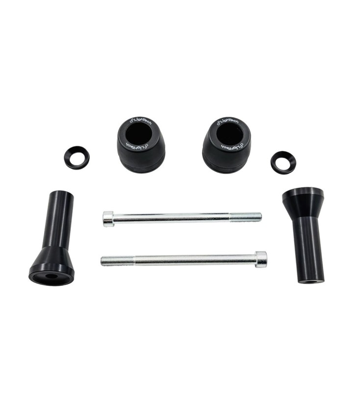 Tampons de protection amortis LighTech avec bague de 10 mm pour Kawasaki Z 900 (17-25)