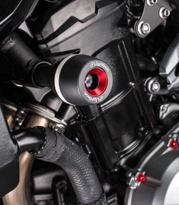 LighTech Shock-Absorbing Frame Sliders 10 mm Spacer for Kawasaki Z 900 (17-25)