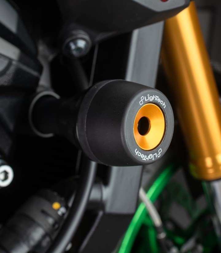 Topes Anticaída Amortiguados LighTech con Casquillo de 10 mm para Kawasaki Z 900 (17-25)