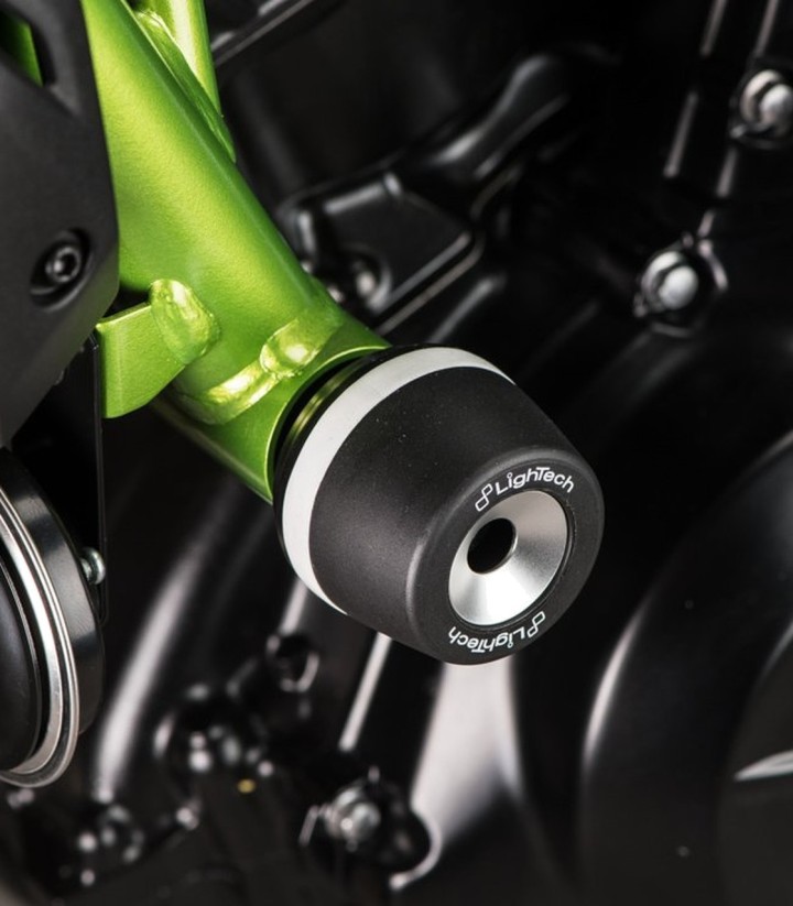 Tampons de protection amortis LighTech pour Kawasaki Z 650 (22-25)