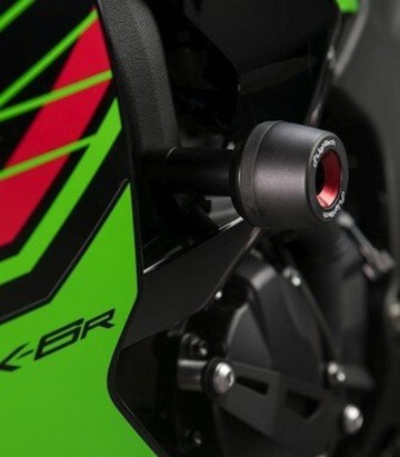 Topes Anticaída Amortiguados LighTech con Casquillo de 10 mm para Kawasaki ZX 6 R (24-25)