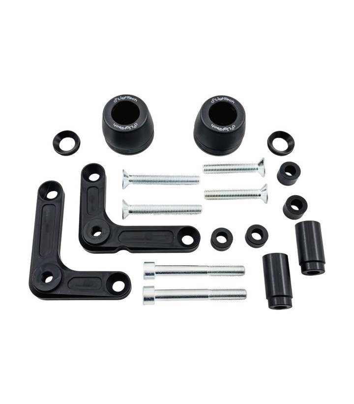 Tamponi paratelaio ammortizzati LighTech con boccola da 10 mm per KTM Duke 790 (18-25), Duke 890 (20-23)