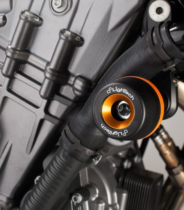 Gedempte valblokken LighTech met bus van 10 mm voor KTM Duke 790 (18-25), Duke 890 (20-23)