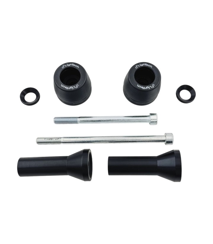 LighTech Shock-Absorbing Frame Sliders 10 mm Spacer for Suzuki SFV 650 Gladius (09-15)