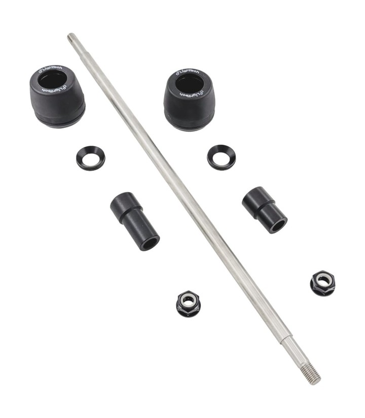 Tampons de protection amortis LighTech avec bague de 10 mm pour Suzuki SV 650 (16-24)