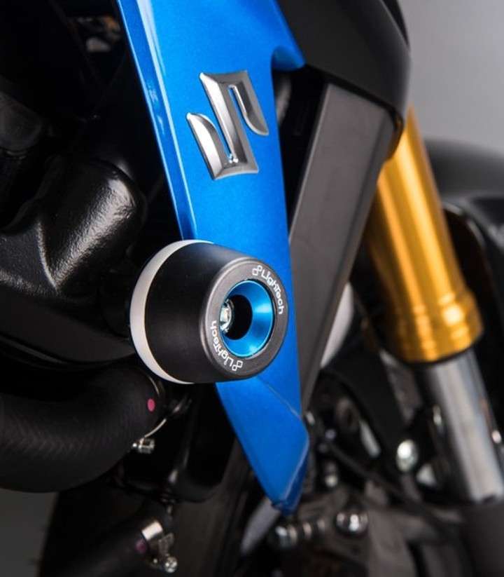 Gedempte valblokken LighTech met bus van 10 mm voor Suzuki GSXS 750 (17-20)