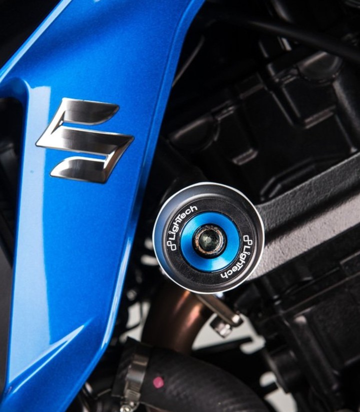 Gedempte valblokken LighTech met bus van 10 mm voor Suzuki GSXS 750 (17-20)