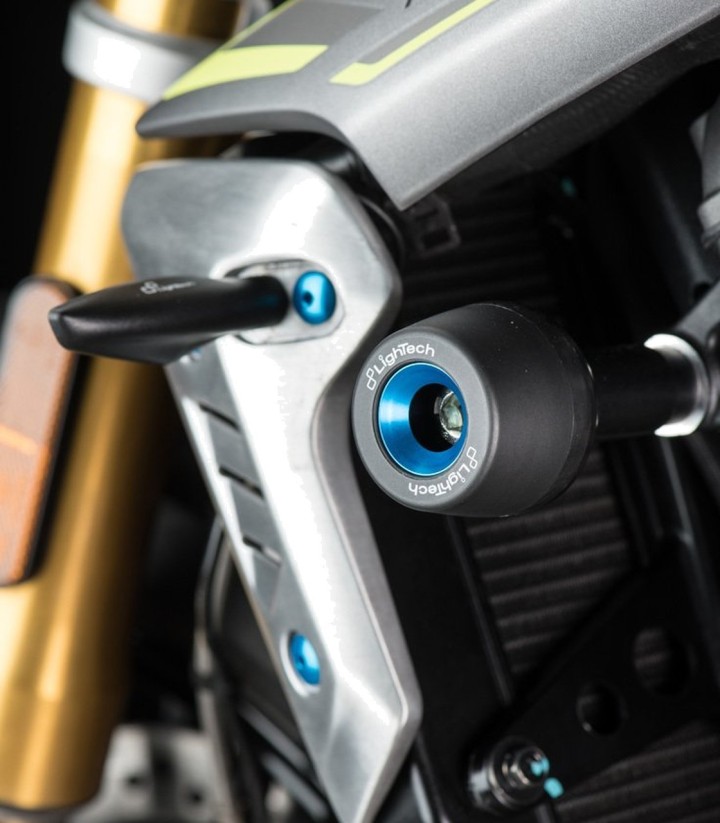 Topes Anticaída Amortiguados LighTech para Triumph Speed Triple 1200 (21-24)