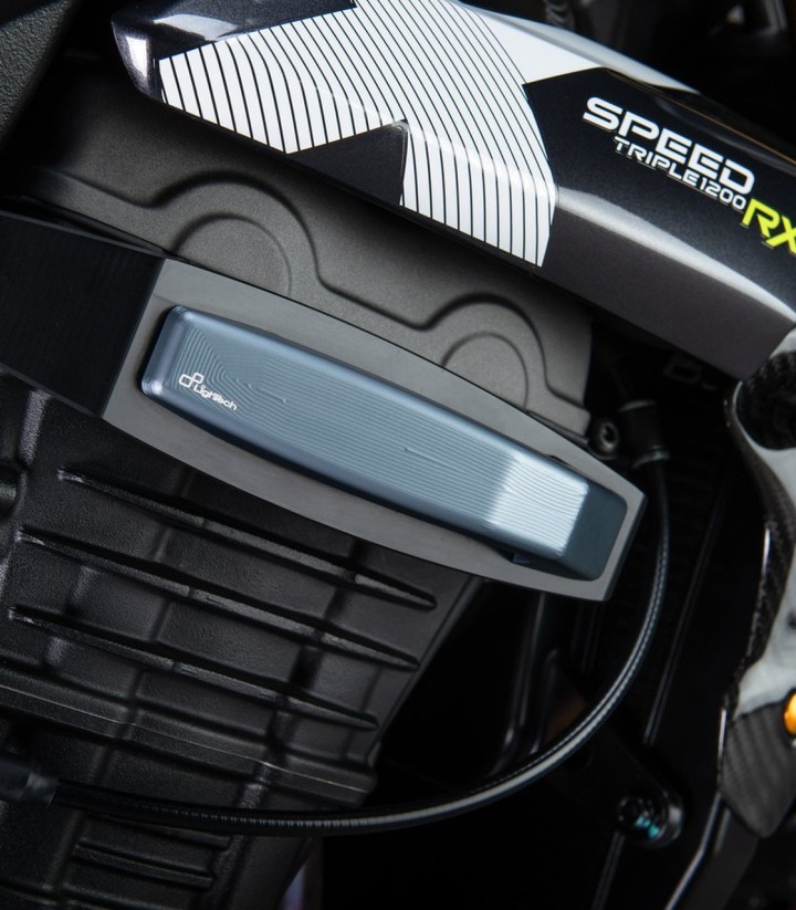 Valblokken LighTech in grijs voor Triumph Speed Triple 1200 (25)