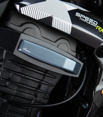 Protetores anti-queda LighTech em cinzento para Triumph Speed Triple 1200 (25)