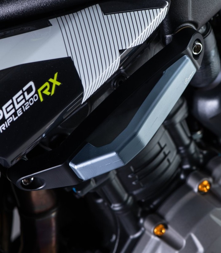 Protetores anti-queda LighTech em vermelho para Triumph Speed Triple 1200 (25)