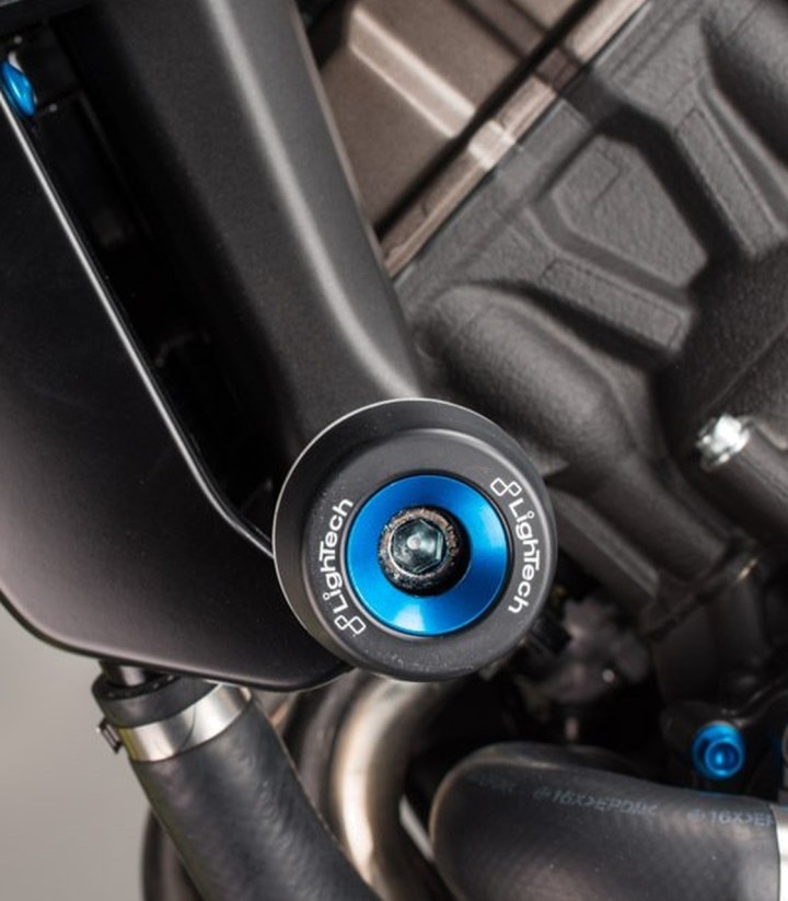 Gedämpfte LighTech Sturzpads mit 10-mm-Buchse für Yamaha MT 09 (17-20)