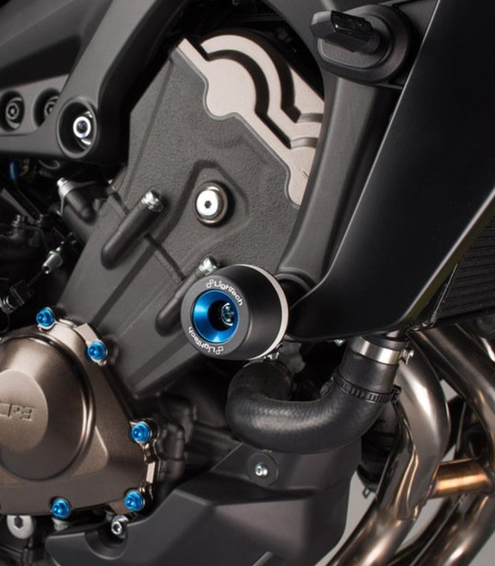 Gedempte valblokken LighTech met bus van 10 mm voor Yamaha MT 09 (17-20)